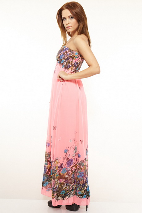 Maxi dress bloemen