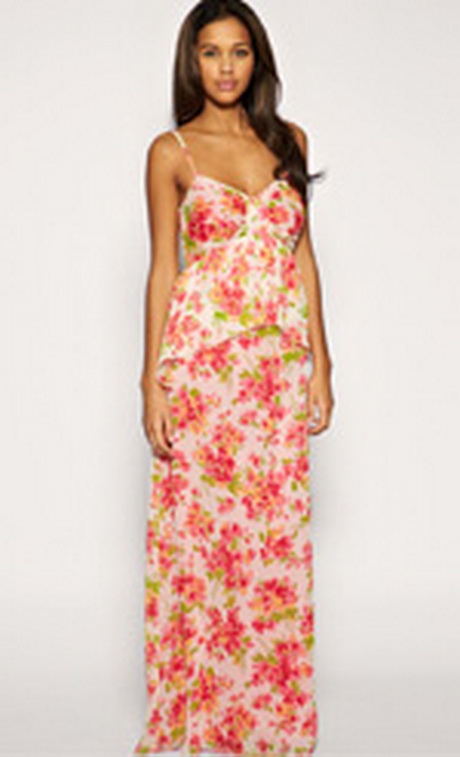 Maxi jurk bloemen