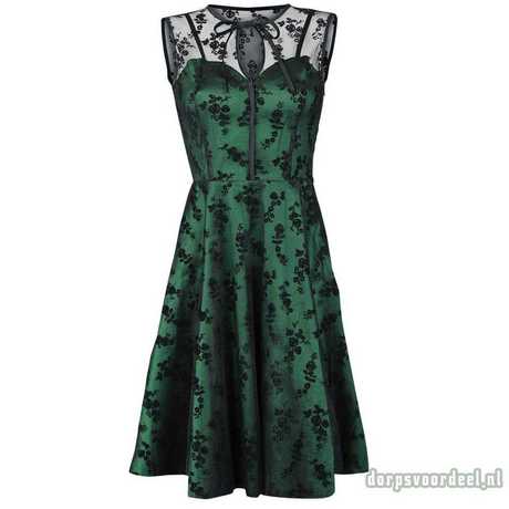 Emerald groen jurk