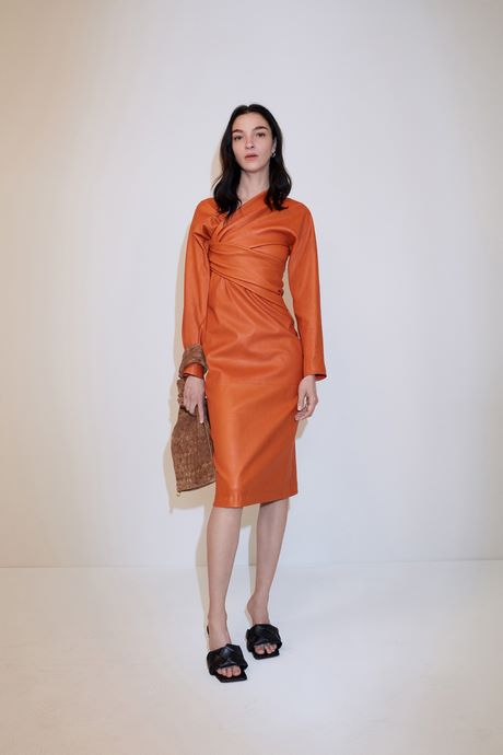 Oranje jurk 2020
