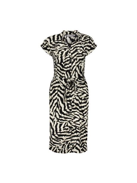 Jurk met zebra print