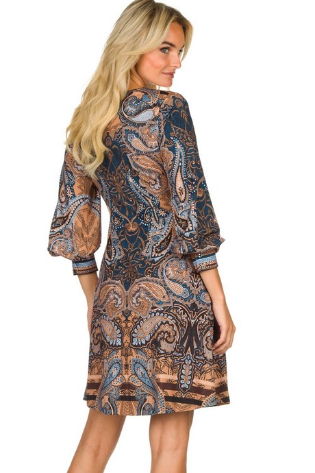 Jurk paisley print