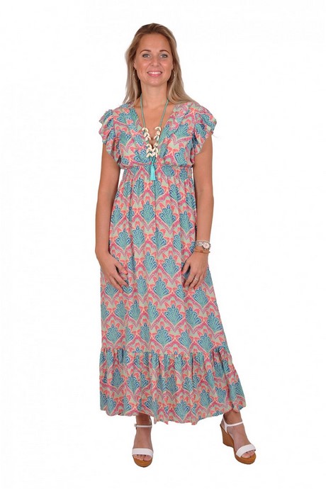 Maxi jurk ibiza stijl