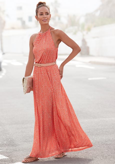 Maxi jurk print