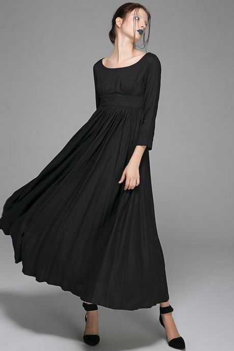 Avond maxi dress