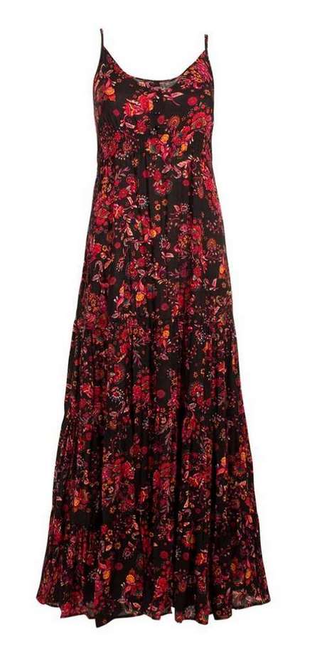 Maxi dress met bloemen