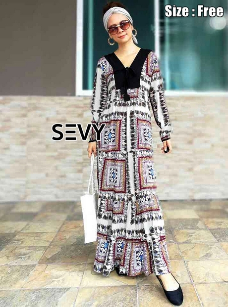 Maxi jurk bohemian