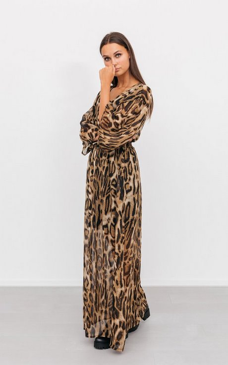 Maxi jurk met print