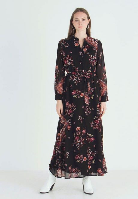 Only maxi dress zwart