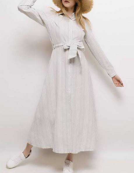 Witte maxi dress