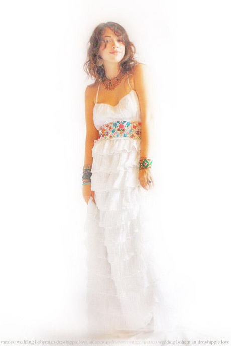 Bohemian maxi jurk