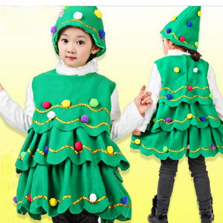 Groene kerst jurk