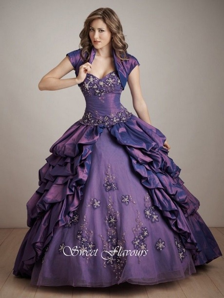 Licht paarse jurk