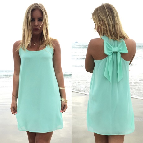 Pastel groen jurk