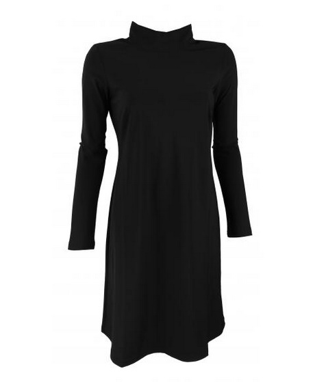Zwarte jurk col