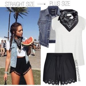Festival outfit grote maten