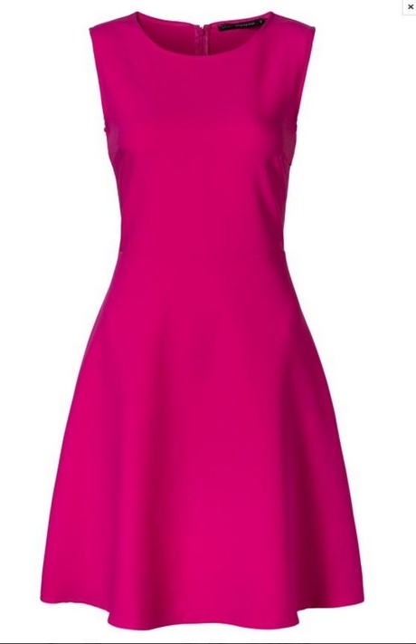 Fuchsia cocktailjurk