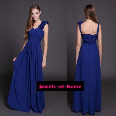 Gala jurk blauw