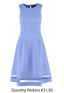 Jurk pastel blauw