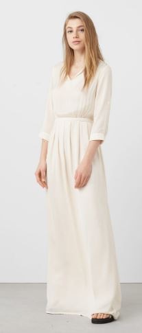 Witte maxi jurk