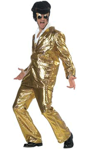 Gouden outfit carnaval