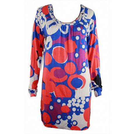 Jurk met retro print