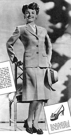 Mode in de jaren 40