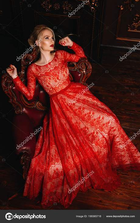 Rode jurk vintage