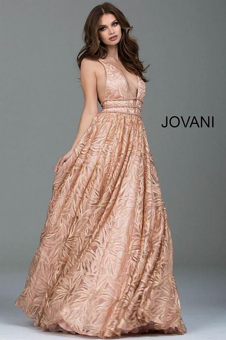 Rose gold jurk