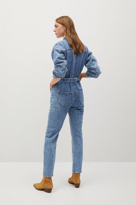 Denim jumpsuit heren