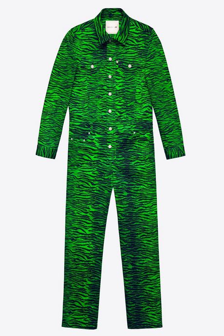 Groene jumpsuit h&m