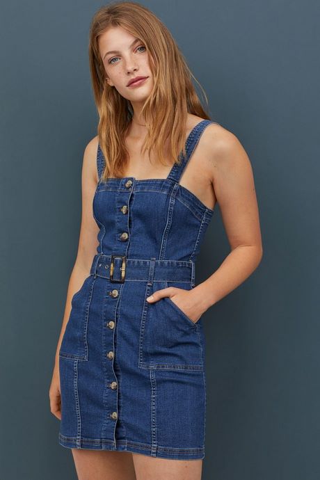 H&m jeans jurk