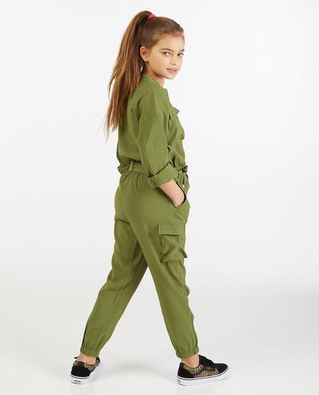 Jumpsuit khaki groen