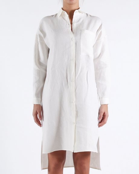 Witte blouse jurk dames