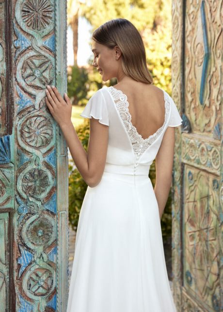 Witte jurk trouwen