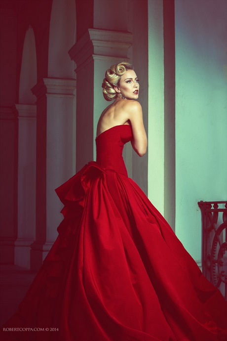 De rode jurk
