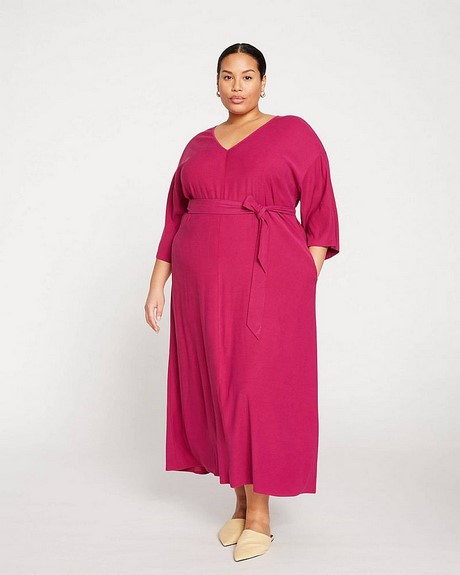 Lange plus size jurken