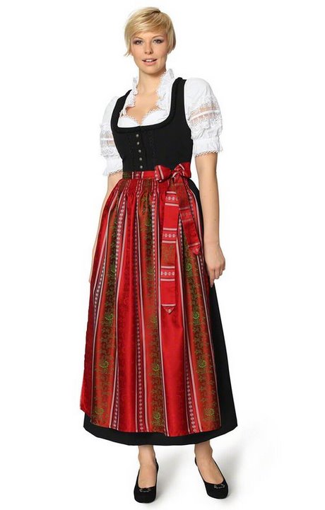 Dirndl jurk lang