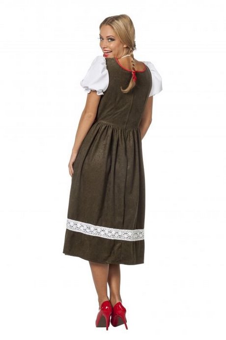 Dirndl jurk lang