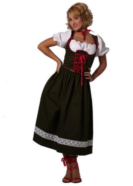 Dirndl jurk lang