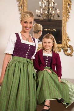 Dirndl jurk strik