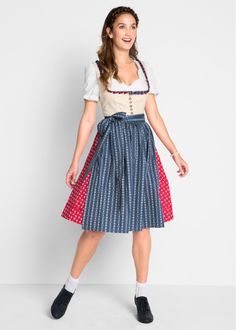 Dirndl katoen