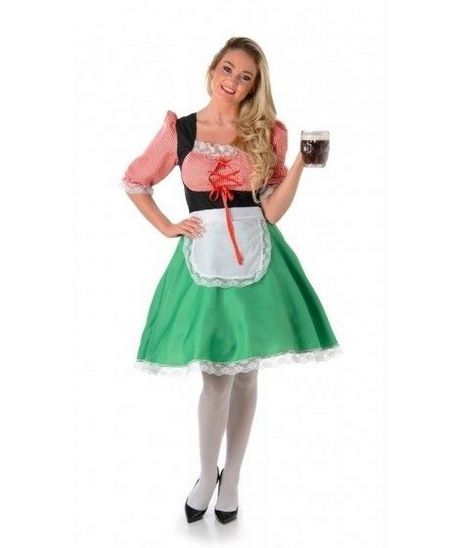 Dirndl rood