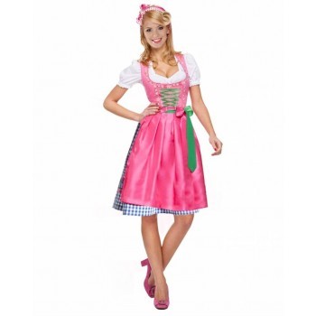 Dirndl roze