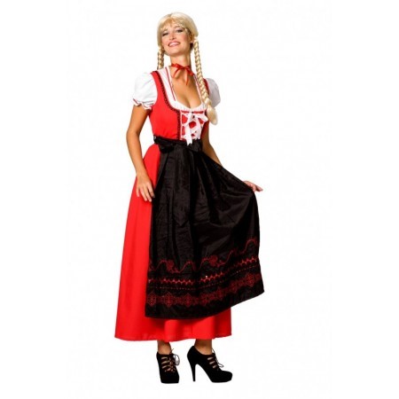 Lange dirndl jurk