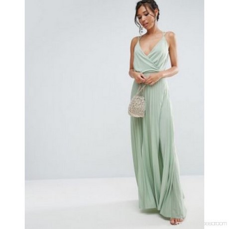 Maxi dress mintgroen