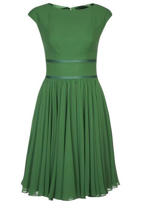 Groene jurk zalando