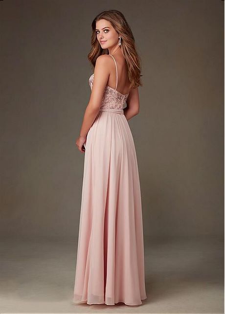 Licht roze kanten jurk