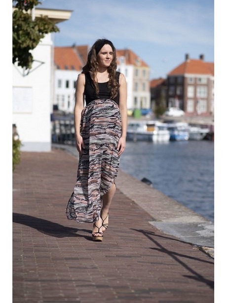 Maxi dress zwanger