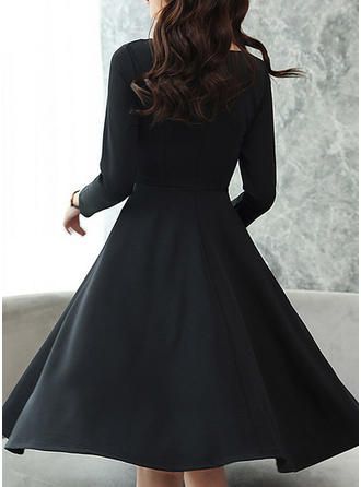 Skater dress lange mouwen